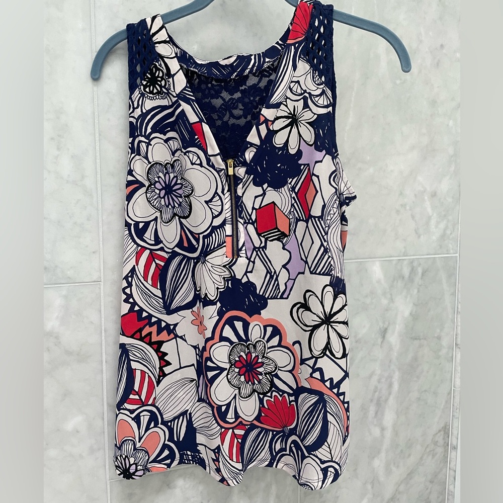 Express Floral Tank Top Size small